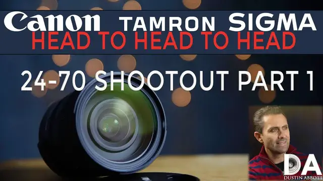 Video thumbnail for Canon vs Tamron vs Sigma | 24-70 Showdown | Part 1 | 4K