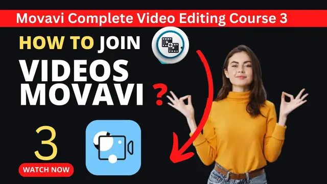 Video thumbnail for How to Join Videos in Movavi Video Editor ⬆️ Movavi Video Editing Course For Beginners 2023 Video 3.