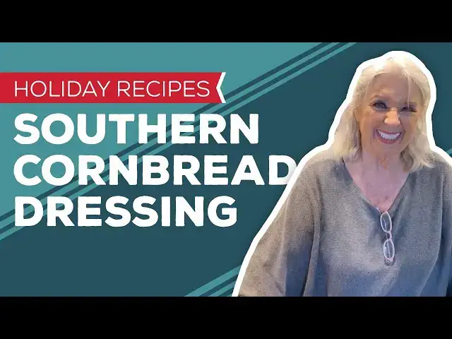 Video thumbnail for Holiday Recipes: Grandmother Paul's Southern Cornbread Dressing Recipe