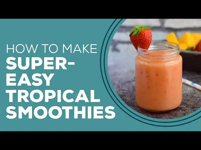Video thumbnail for Blast from the Past: Super-Easy Tropical Smoothies Recipe | Frozen Fruit Smoothies