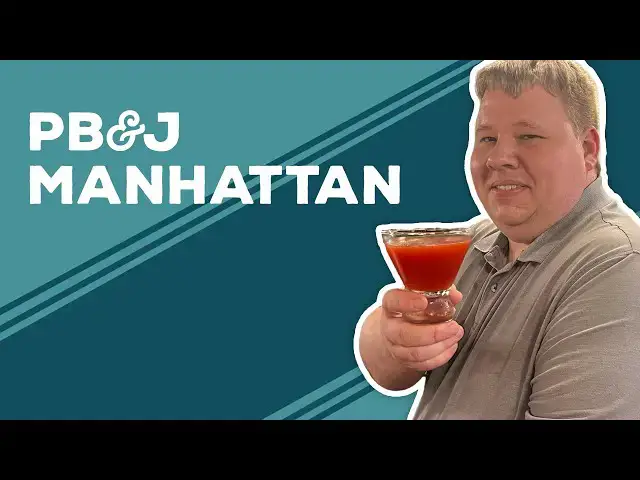 Video thumbnail for Love & Best Dishes: PB&J Manhattan Recipe | Cocktail Recipe at Home