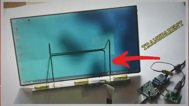 Video thumbnail for How To Make A New Transparent Monitor With The Old Monitor At Home In 2023