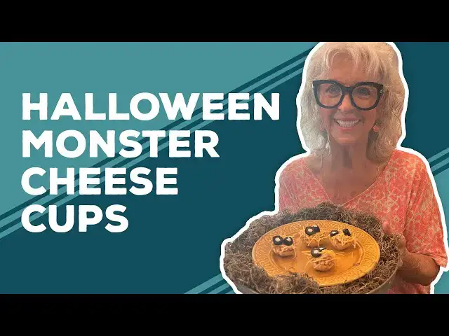 Video thumbnail for Love & Best Dishes: Halloween Monster Cheese Cups Recipe | Halloween Recipes
