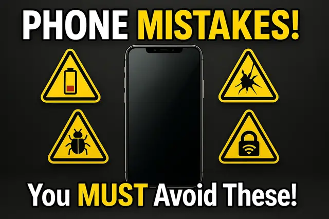 'Video thumbnail for 7 Common Smartphone Mistakes That Could Cost You (And How to Avoid Them)'