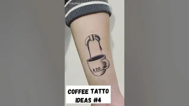 Video thumbnail for Coffee Tattoo Minimalist #tattooideas #tattooart #coffeeaddict