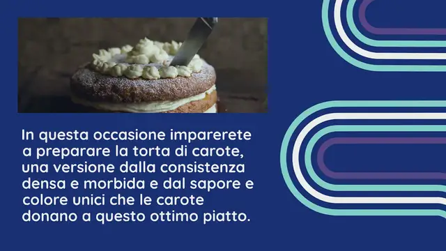 Video thumbnail for RICETTA TORTA DI CAROTE