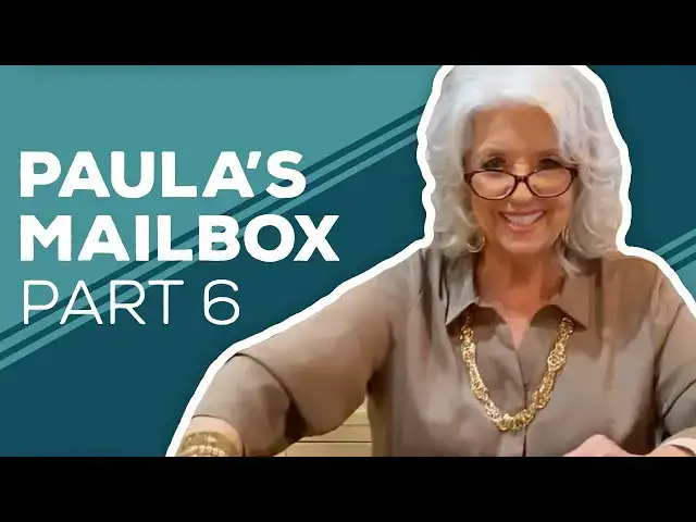 Video thumbnail for Quarantine Cooking: Paula Answers Fan Mail Part 6