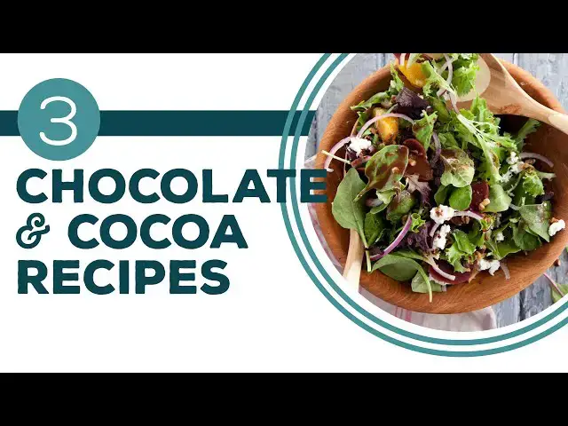 Video thumbnail for Full Episode Fridays: Eat Dessert First - 3 Chocolate & Cocoa Recipes | Savory Chocolate Recipes