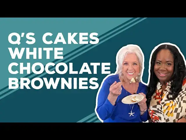 Video thumbnail for Love & Best Dishes: Q’s Cakes White Chocolate Brownies Recipe