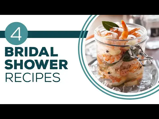 Video thumbnail for Full Episode Fridays: Wedding Shower - 4 Bridal Shower Recipes