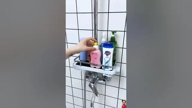 Video thumbnail for 🌟 Product Link is in Description 🌟 | Shower Attachment Shelf | #viral #gadgets