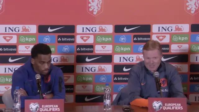 Video thumbnail for Ronald Koeman over eerste indruk Emmanuel Emegha