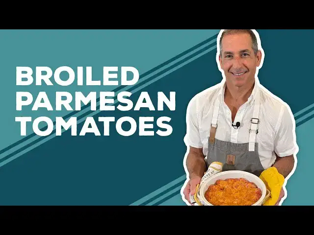 Video thumbnail for Love & Best Dishes: Broiled Parmesan Tomatoes Recipe | Air Fryer Side Dish Recipes