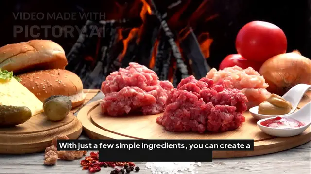 Video thumbnail for Perfect Beef Burger Recipe Juicy and Flavorful Every Time