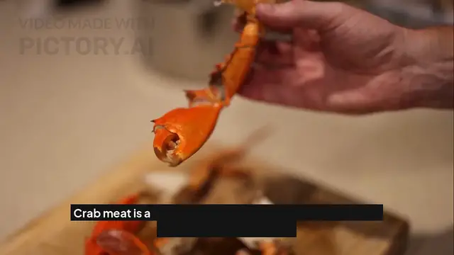 Video thumbnail for What is the difference between crab meat and crab salad