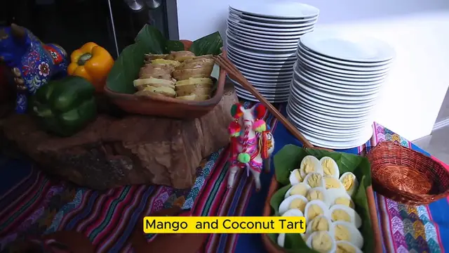 Video thumbnail for _Macadamia, Mango, and Coconut Tart_ A Tropical In