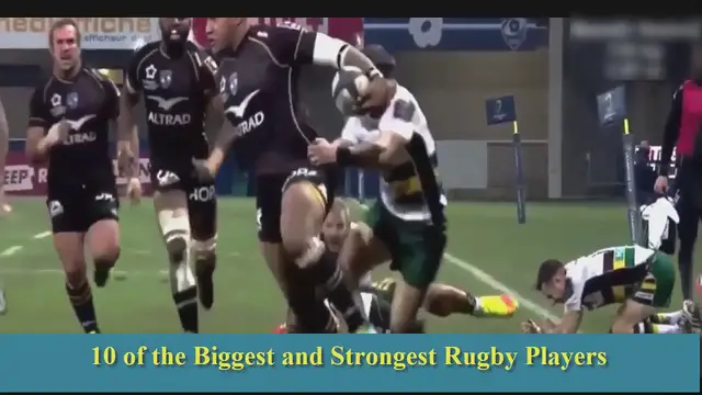 'Video thumbnail for 10 of the Biggest and Strongest Rugby Players'