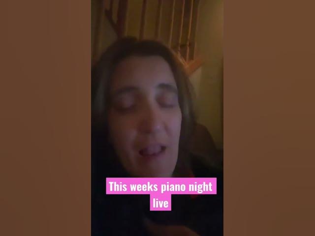 Video thumbnail for This weeks piano night live