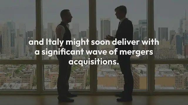 Video thumbnail for Italy looks like fertile ground for a mega merger deal in banking