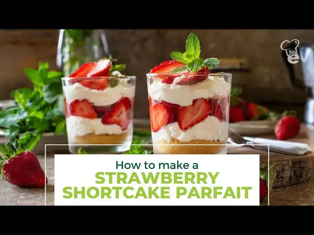 'Video thumbnail for How to Make a Strawberry Shortcake Parfait | Healthy Dessert Recipe | healthEcooks.com'
