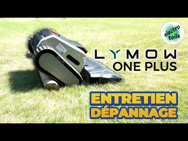 Video thumbnail for Maintenance & entretien du robot tondeuse Lymow One plus
