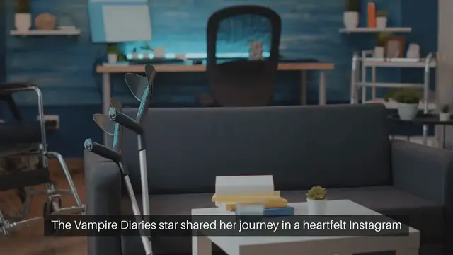 Video thumbnail for "Nina Dobrev Shares First Steps Without Crutches After Dirt Bike Accident: 'Most Brutal Recovery'"