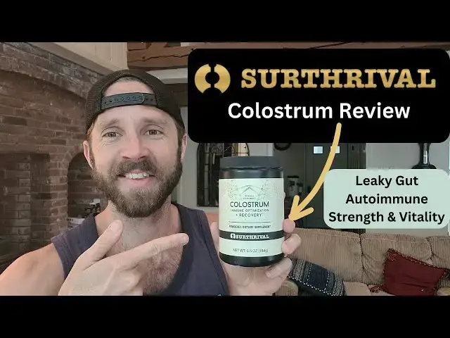 'Video thumbnail for Surthrival Colostrum Review | How To Use Colostrum For Gut Lining Damage?'