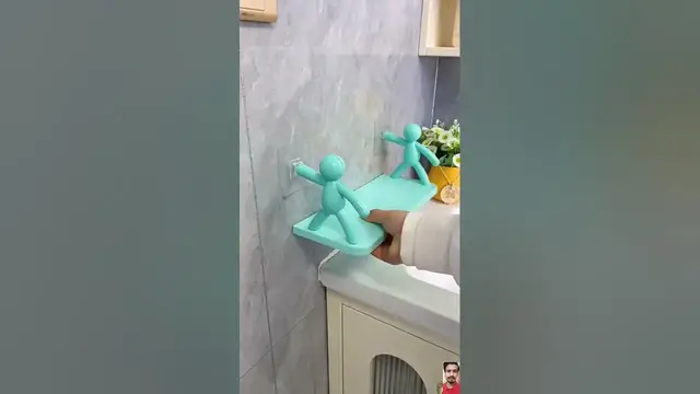 Video thumbnail for Link in Bio ✅ | Bathroom Wall Storage Rack