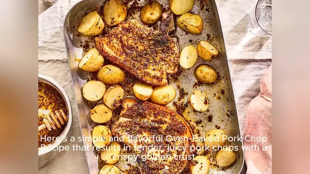 Video thumbnail for pork chop oven recipe