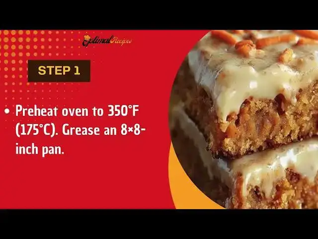 Video thumbnail for Luscious Carrot Bars Recipe | Easy & Delicious Dessert