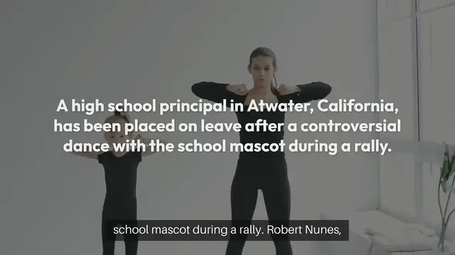 Video thumbnail for "High School Principal Placed on Leave After Controversial Dance at School Rally, Sparks Mixed Reactions"
