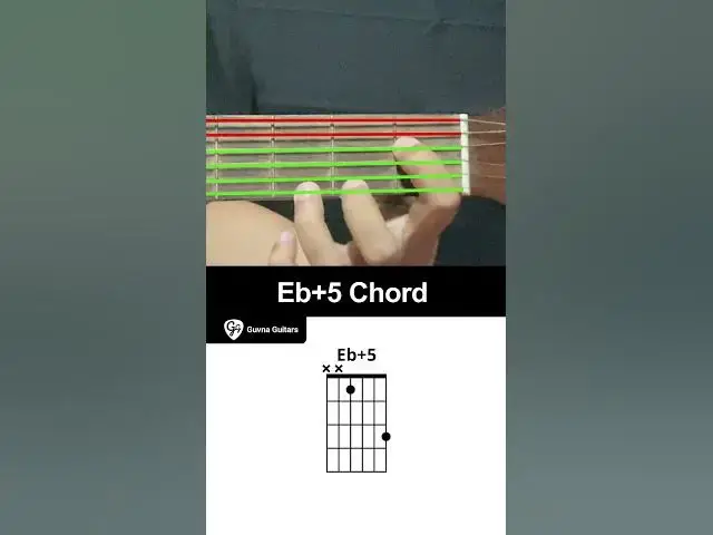 Video thumbnail for How To Play The Eb+5 Chord On Guitar - Guvna Guitars