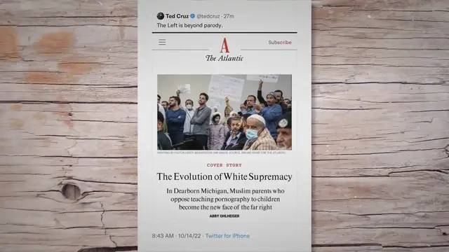 Video thumbnail for Texas Republican Tweets, Deletes Fake News Headline