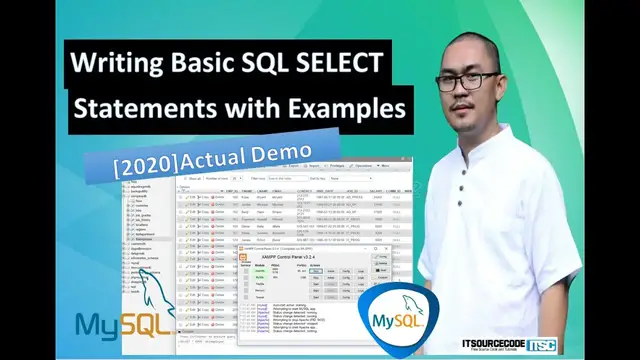 Video thumbnail for Writing Basic SQL Select Statements With Actual Demonstration | 2020 Best Practices