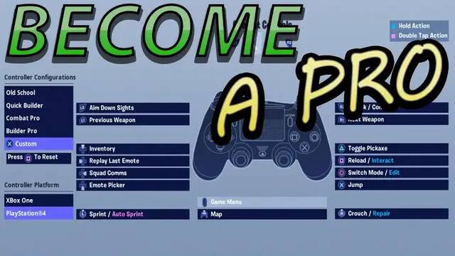 Video thumbnail for How to change Controller Keybinds Fortnite PS4 & Xbox