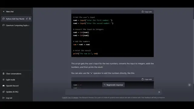 Video thumbnail for ChatGPT AI Tool By OpenAI Best Tool For Bloggers and Programmers