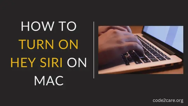 Video thumbnail for How to turn on Hey Siri on Mac