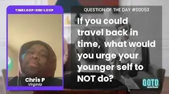 Video thumbnail for Chris time travels to talk himself out of making an all-too-expensive Amazon purchase!