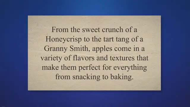 Video thumbnail for Cracking the Code: Exploring the Science and Versatility of Apple Flavor