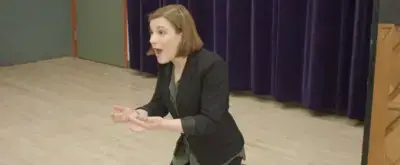 'Video thumbnail for Exclusive: Daisy Eagan Auditions for a Familiar Role on TURNING THE TABLES'