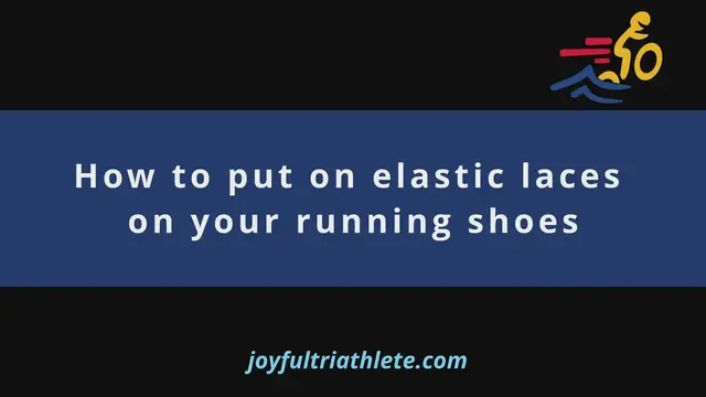 Video thumbnail for Putting elastic laces on your running shoes