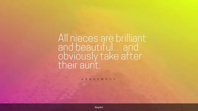 Video thumbnail for 29+ Niece Quotes