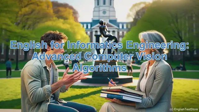 Video thumbnail for English Conversation for Informatics Engineering: Advanced Computer Vision Algorithms