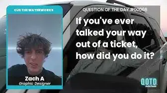 Video thumbnail for Zach A's secret weapon to getting out of tickets? Burgers.