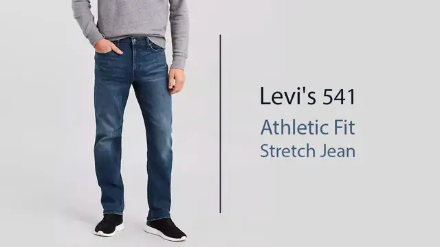 'Video thumbnail for Levi's 541 Athletic Fit Jean for Men - Jeans Advice'