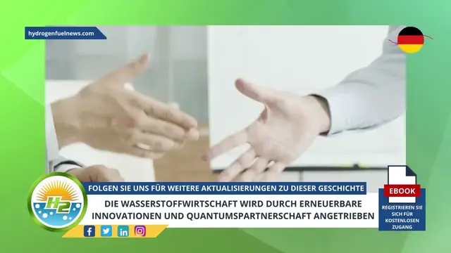 Video thumbnail for [German] Hydrogen economy gets boost from Renewable Innovations and Quantum partnership