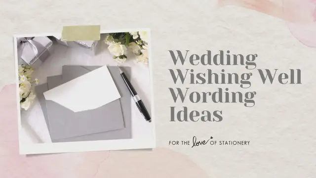 'Video thumbnail for Wishing Well Wording Examples for Your Wedding Invitations'