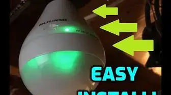 'Video thumbnail for EASY Light bulb Security Camera Install Guide'