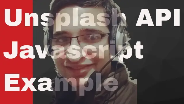 Video thumbnail for Unsplash API - Make a Photo Fetch App in Javascript Using Fetch API