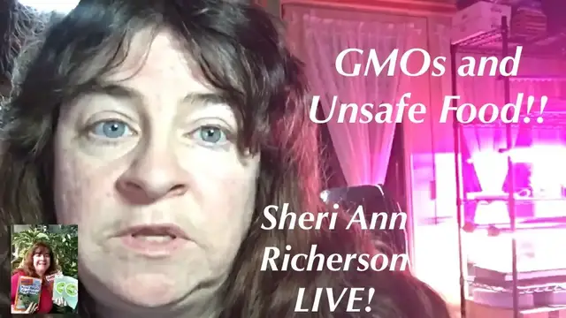 Video thumbnail for Sheri Ann Richerson talks about GMO's and Unsafe Food - Experimental Homesteader Live Stream